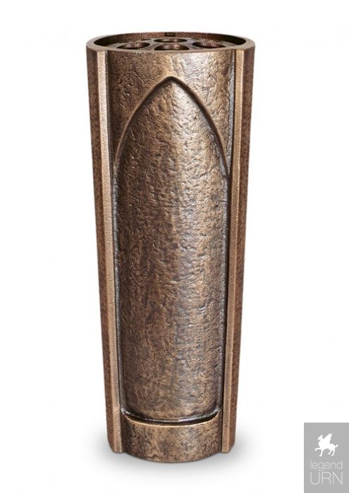 Verhogen contact Stun Bronze grave vase for memorial monuments and tombstones | legendURN |  Legendurn.com