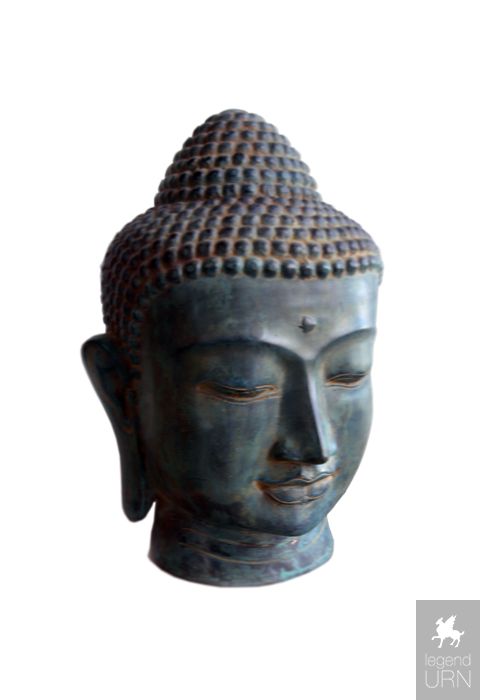 lexicon tanker huiselijk Buddha head keepsake bronze | legendURN | Legendurn.com