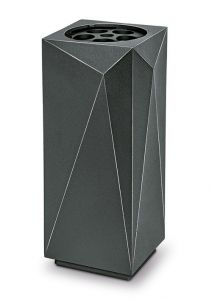 Modern grave vase aluminium in several colors
